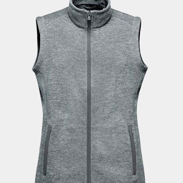 Stormtech Ladies Avalante Full Zip Knitted Fleece Gilet Thumbnail
