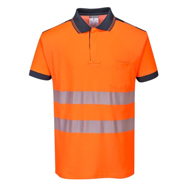 T180 - PW3 Hi-Vis Cotton Comfort Polo Shirt S/S  Thumbnail